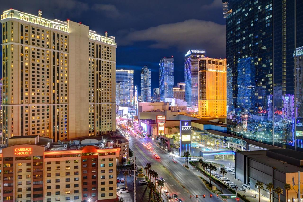Lucky Gem Penthouse & Luxury Suites At Signature Resort, Balcony Strip View 1607 Las Vegas Luaran gambar