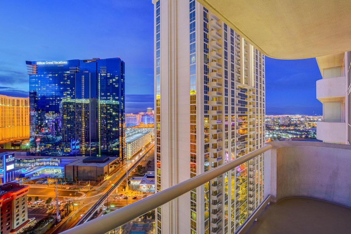 Lucky Gem Penthouse & Luxury Suites At Signature Resort, Balcony Strip View 1607 Las Vegas Luaran gambar